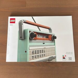 LEGO #10334 Retro Radio Instructions Booklet